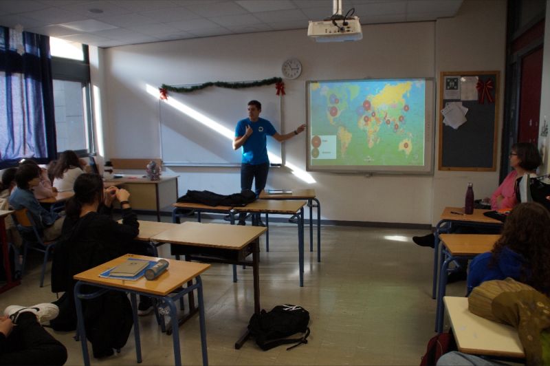 Representing Polytech at Career Day 2023